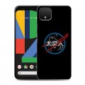 Дизайнерский пластиковый чехол для Google Pixel 4 XL NASA