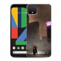 Дизайнерский пластиковый чехол для Google Pixel 4 XL Cyberpunk 2077