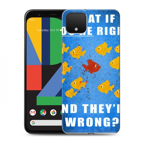 Дизайнерский пластиковый чехол для Google Pixel 4 XL Фарго