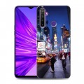 Дизайнерский силиконовый чехол для Realme 5 Нью-Йорк