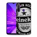 Дизайнерский силиконовый чехол для Realme 5 Heineken
