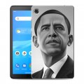 Дизайнерский силиконовый чехол для Lenovo Tab M7 Барак Обама