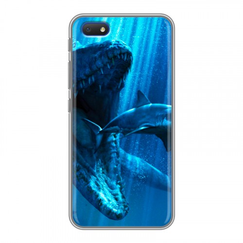Дизайнерский пластиковый чехол для Alcatel 1V (2019) Акулы