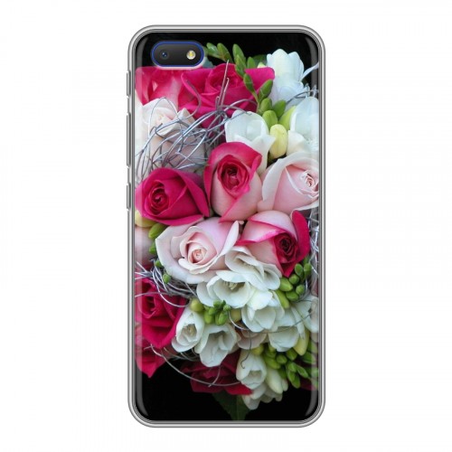 Дизайнерский пластиковый чехол для Alcatel 1V (2019) Розы