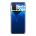 Дизайнерский силиконовый чехол для Samsung Galaxy A71 айсберг