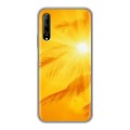 Дизайнерский силиконовый чехол для Huawei Y9s Солнце