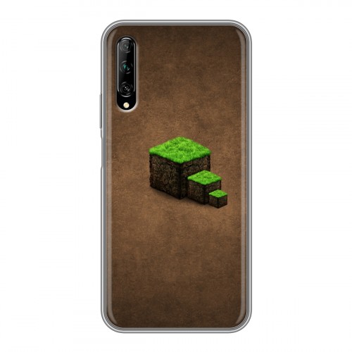 Дизайнерский силиконовый чехол для Huawei Y9s Minecraft