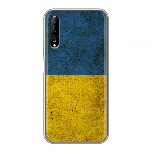 Дизайнерский силиконовый чехол для Huawei Y9s Флаг Украины