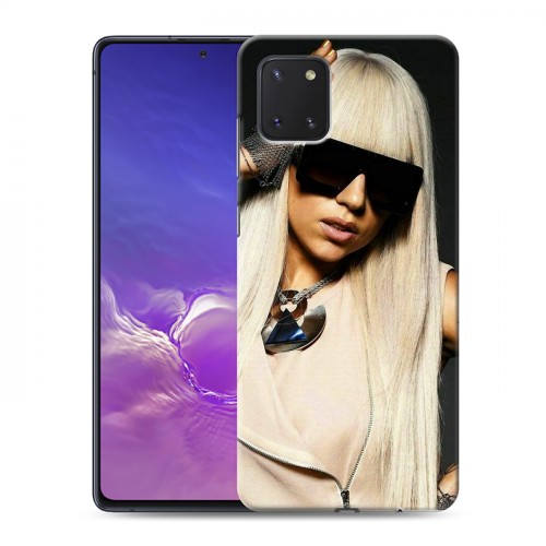 Дизайнерский силиконовый чехол для Samsung Galaxy Note 10 Lite Леди Гага