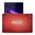 Дизайнерский силиконовый чехол для Lenovo Tab M10 Plus Coca-cola