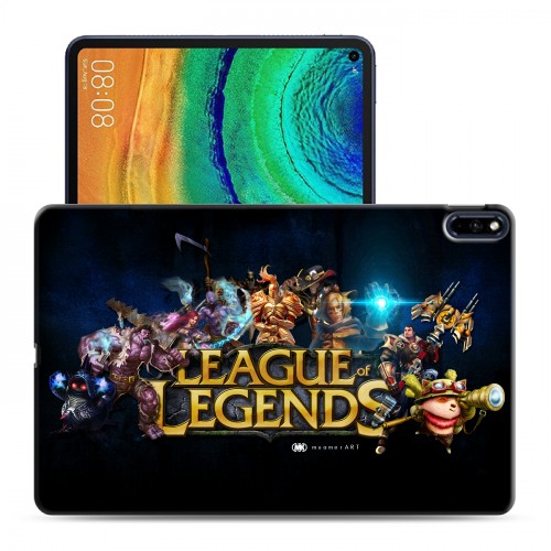 Дизайнерский силиконовый чехол для Huawei MatePad Pro League of Legends