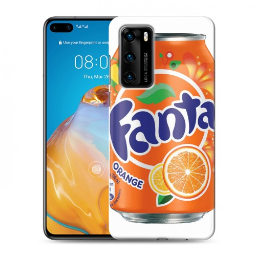Дизайнерский пластиковый чехол для Huawei P40 Fanta