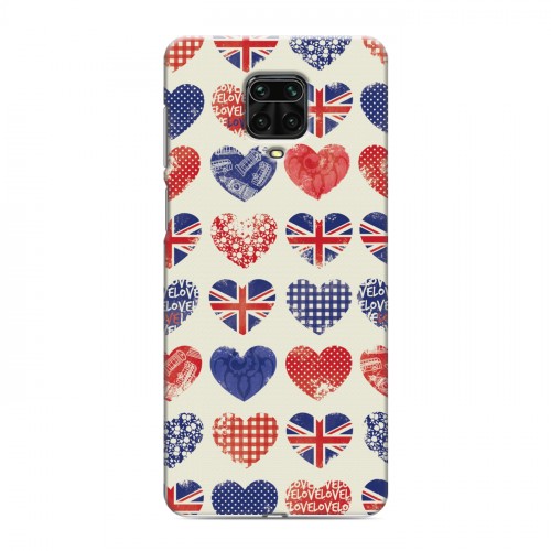 Дизайнерский силиконовый чехол для Xiaomi Redmi Note 9 Pro British love
