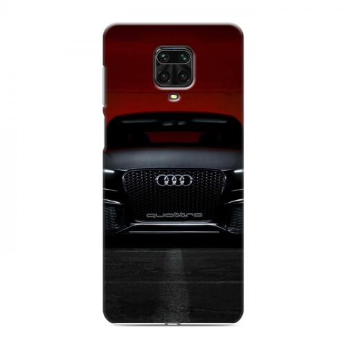 Дизайнерский силиконовый чехол для Xiaomi Redmi Note 9 Pro Audi
