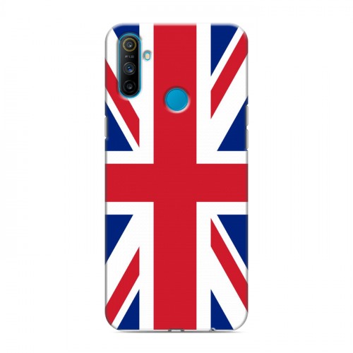 Дизайнерский пластиковый чехол для Realme C3 Флаг Британии