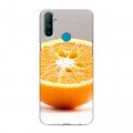 Дизайнерский пластиковый чехол для Realme C3 Апельсины