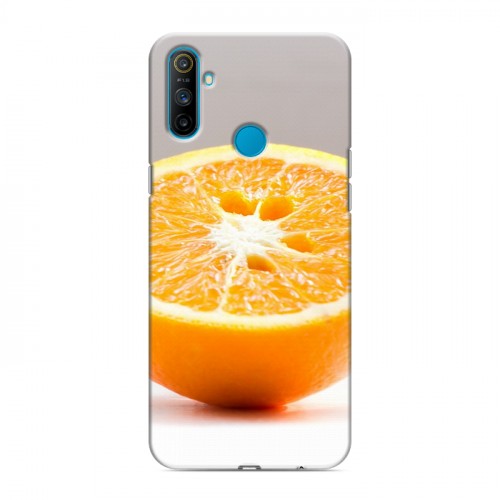 Дизайнерский пластиковый чехол для Realme C3 Апельсины