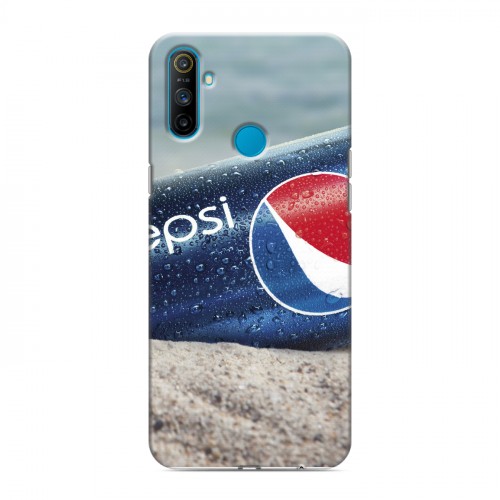 Дизайнерский пластиковый чехол для Realme C3 Pepsi