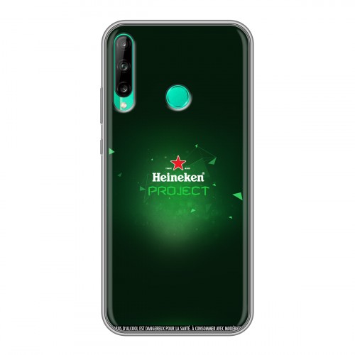 Дизайнерский силиконовый чехол для Huawei P40 Lite E Heineken