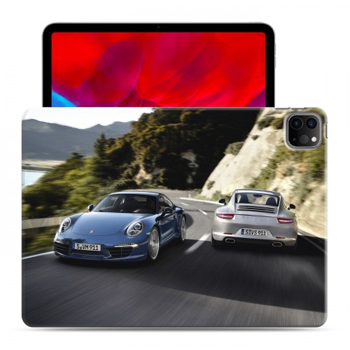 Дизайнерский пластиковый чехол для Ipad Pro 11 (2020) Porsche