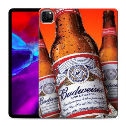Дизайнерский силиконовый чехол для Ipad Pro 11 (2020) Budweiser