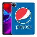 Дизайнерский силиконовый с усиленными углами чехол для Ipad Pro 11 (2020) Pepsi