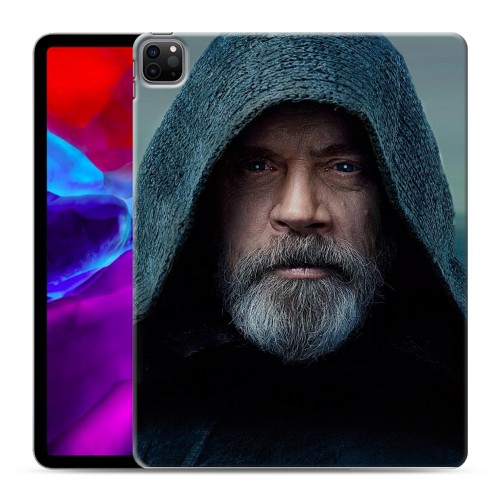 Дизайнерский пластиковый чехол для Ipad Pro 12.9 (2020) Star Wars : The Last Jedi