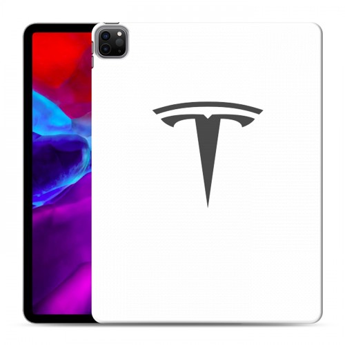 Дизайнерский пластиковый чехол для Ipad Pro 12.9 (2020) Tesla