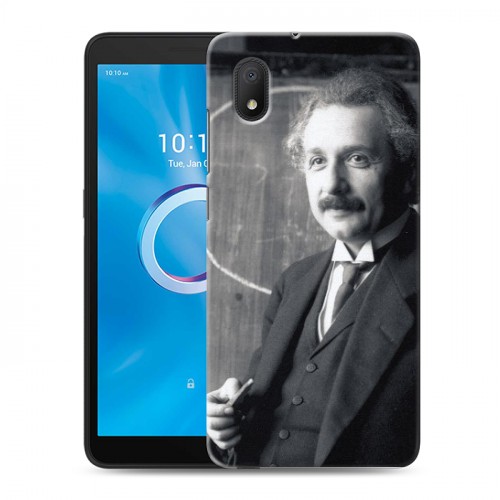 Дизайнерский силиконовый чехол для Alcatel 1B (2020) Альберт Эйнштейн