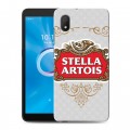 Дизайнерский силиконовый чехол для Alcatel 1B (2020) Stella Artois