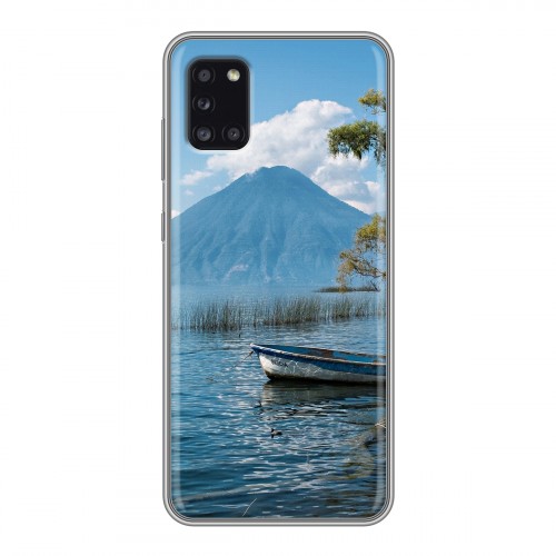 Дизайнерский силиконовый чехол для Samsung Galaxy A31 озеро