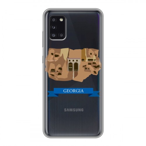 Дизайнерский силиконовый чехол для Samsung Galaxy A31 Грузия