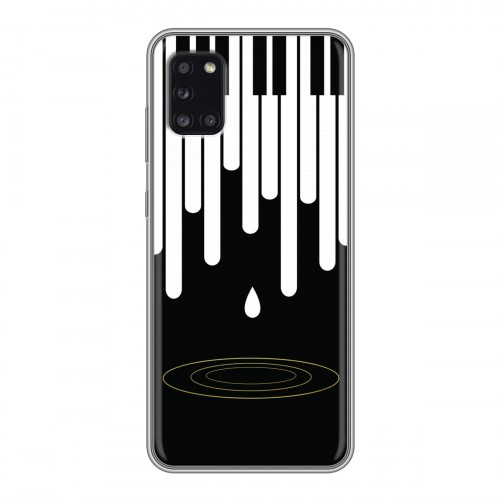 Дизайнерский силиконовый чехол для Samsung Galaxy A31 Дизайнерское пианино