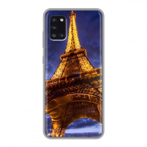 Дизайнерский силиконовый чехол для Samsung Galaxy A31 Париж