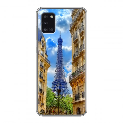 Дизайнерский силиконовый чехол для Samsung Galaxy A31 Париж