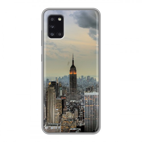 Дизайнерский силиконовый чехол для Samsung Galaxy A31 Нью-Йорк