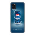 Дизайнерский силиконовый чехол для Samsung Galaxy A31 Pepsi