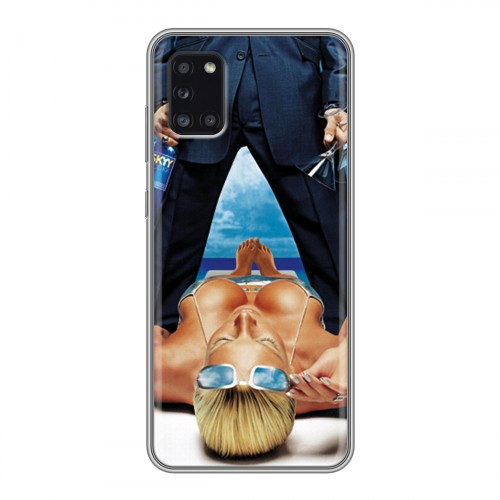 Дизайнерский силиконовый чехол для Samsung Galaxy A31 Skyy Vodka