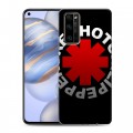 Дизайнерский пластиковый чехол для Huawei Honor 30 Red Hot Chili Peppers