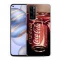 Дизайнерский пластиковый чехол для Huawei Honor 30 Coca-cola