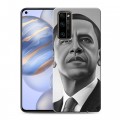 Дизайнерский пластиковый чехол для Huawei Honor 30 Барак Обама