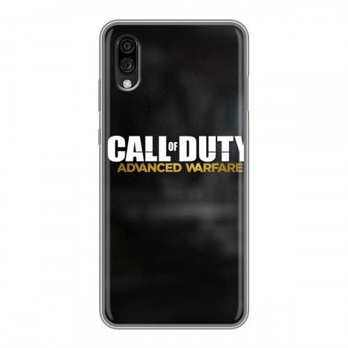 Дизайнерский силиконовый чехол для ZTE Blade A5 (2020) Call of duty