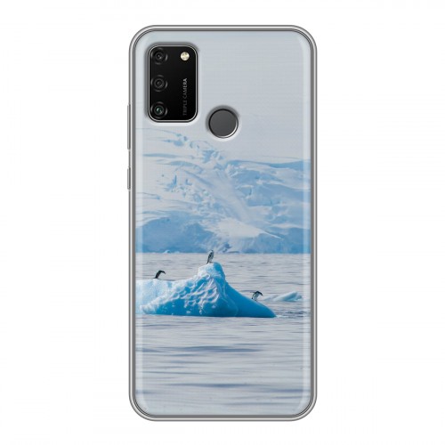 Дизайнерский силиконовый чехол для Huawei Honor 9A айсберг