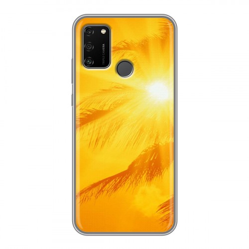 Дизайнерский силиконовый чехол для Huawei Honor 9A Солнце