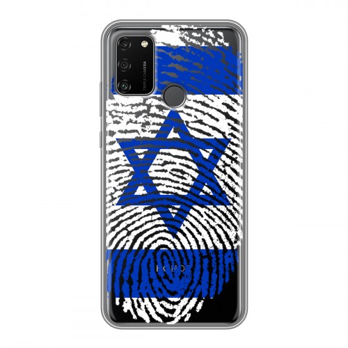 Дизайнерский силиконовый чехол для Huawei Honor 9A Флаг Израиля