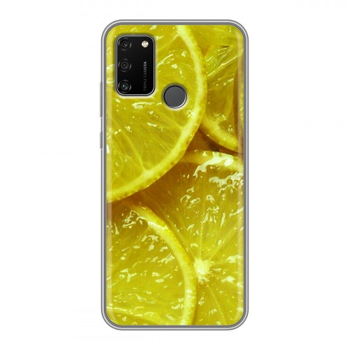 Дизайнерский силиконовый чехол для Huawei Honor 9A Лимон