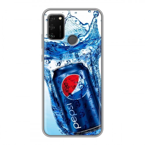 Дизайнерский силиконовый чехол для Huawei Honor 9A Pepsi