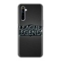 Дизайнерский силиконовый чехол для Realme 6 League of Legends