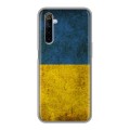 Дизайнерский силиконовый чехол для Realme 6 флаг Украины