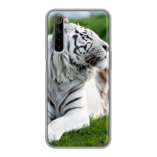 Дизайнерский силиконовый чехол для Realme 6 Тигры